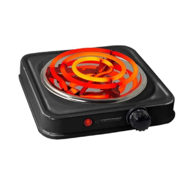 Esperanza Etna EKH012K elektrisk kokplatta 21 cm 1 zon, svart