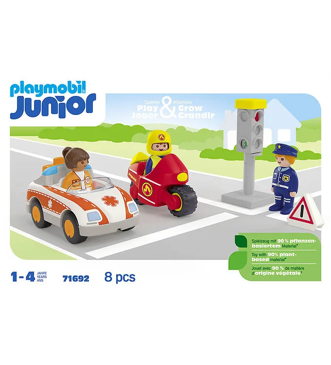 Playmobil Junior – Vardagshjältar – 71692 – 8 Delar