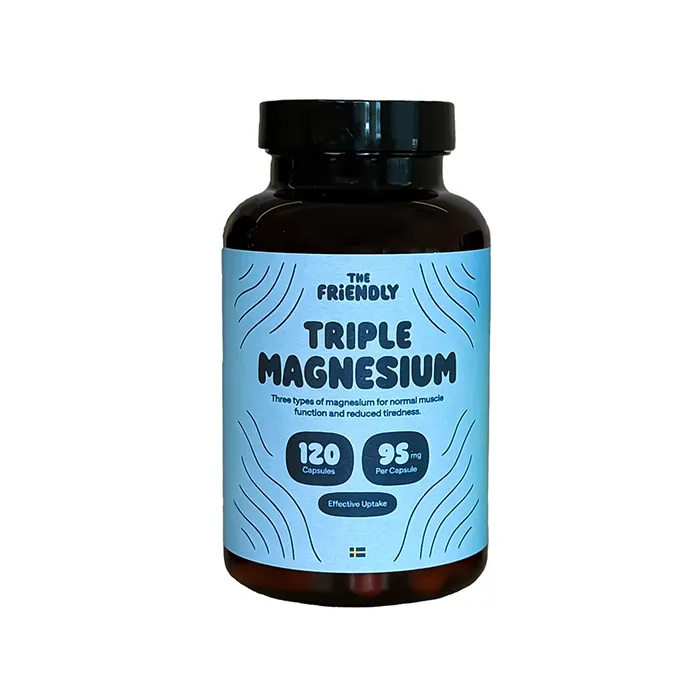 Trippel Magnesium 120 kapslar