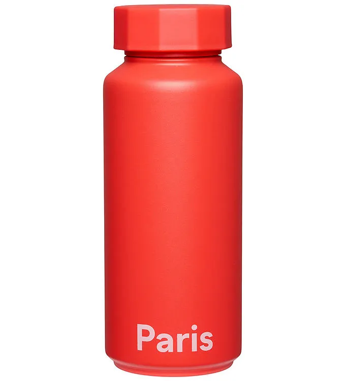 Design Letters Termosflaska – 500 ml – Paris – Cherry Tomat