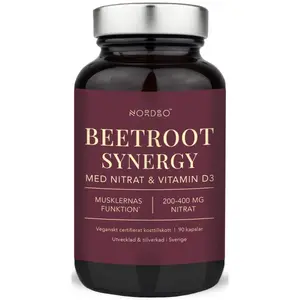 Nordbo Beetroot Synergy 90 kapslar
