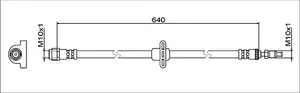 Bromsslang METZGER 4112083
