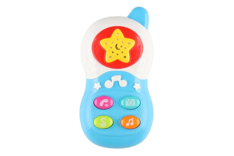 Babyleksak Mobil med musik & ljuseffekter - Röd