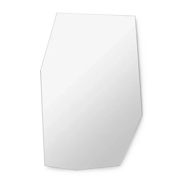 Ferm Living Shard spegel 50,5×76,4 cm Black