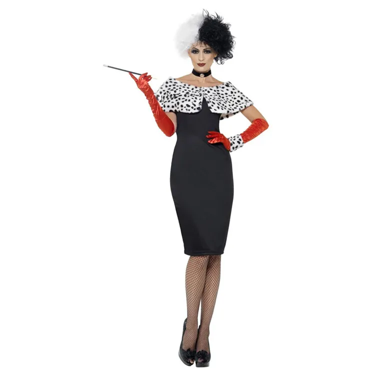 Cruella De Vil Budget Maskeraddräkt – Large