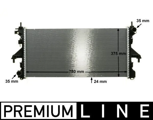 MAHLE CR 1068 000P Kylare