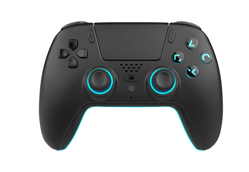 Freaks And Geeks Bluetooth Wireless Controller – LED – Black – Wireless Controller – Sony PlayStation 5
