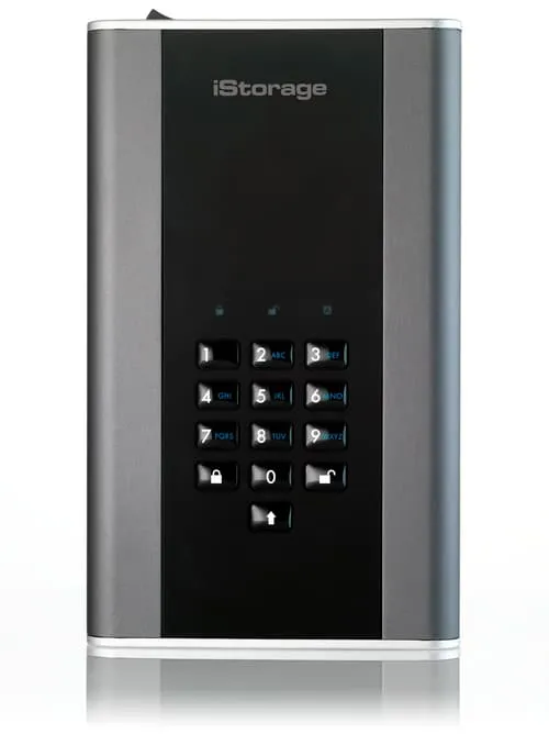 Istorage Diskashur Dt2 256-bit 1tb Nato Classified Svart