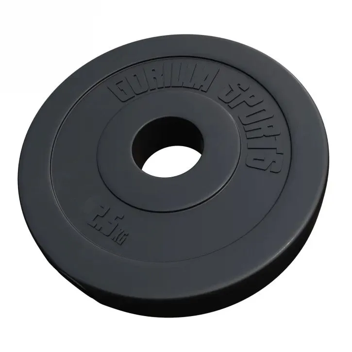 Viktskivor BASIC 51mm Cement 1,25kg-15kg - 2,5kg