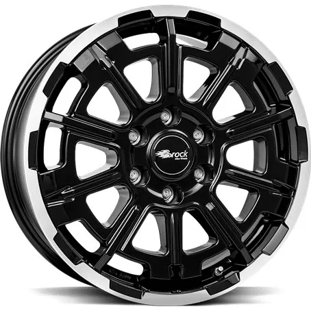 Brock B45 Black Full Polished 7X17