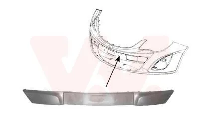 Övertäck, stötfångare VAN WEZEL 3752580