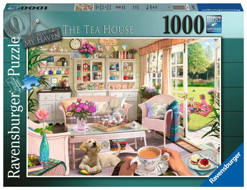 Pussel The Tea Shed 1000 bitar, Ravensburger