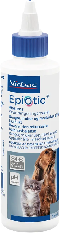 Virbac EpiOtic Öronrens för Hund & Katt 125 ml