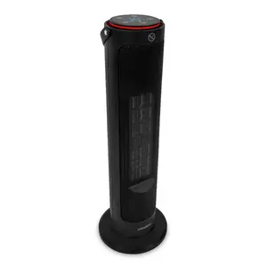 Elektrisk tornfläkt – 2000W – keramisk | roterationsfunktion