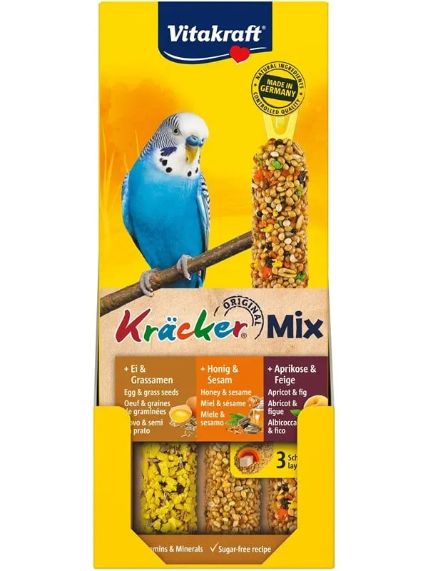 Vitakraft Kräcker Mix + Ägg / Frukt / Honung