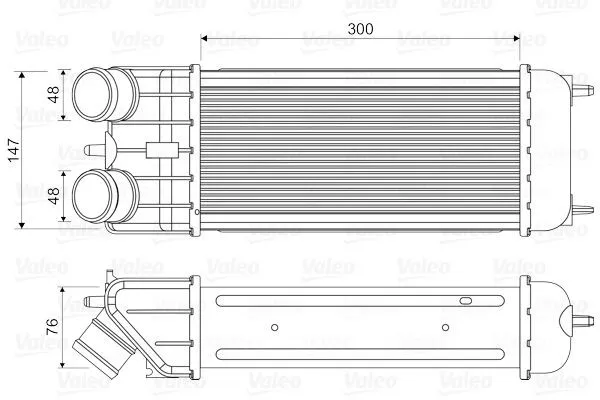 Intercooler VALEO 818663
