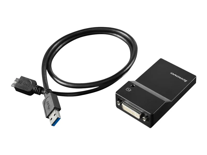 Lenovo USB 3.0 to DVI/VGA Monitor Adapter