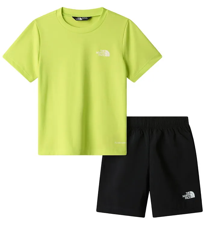 The North Face Shortsset – Kolsyrat vatten Lime/TNF Black (#9801)