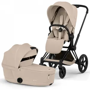 Cybex Priam 2026 Duovagn Matt Black/Cozy Beige