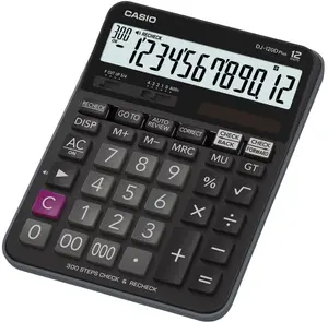 CASIO DJ-120D Plus - skrivbordskalkylator