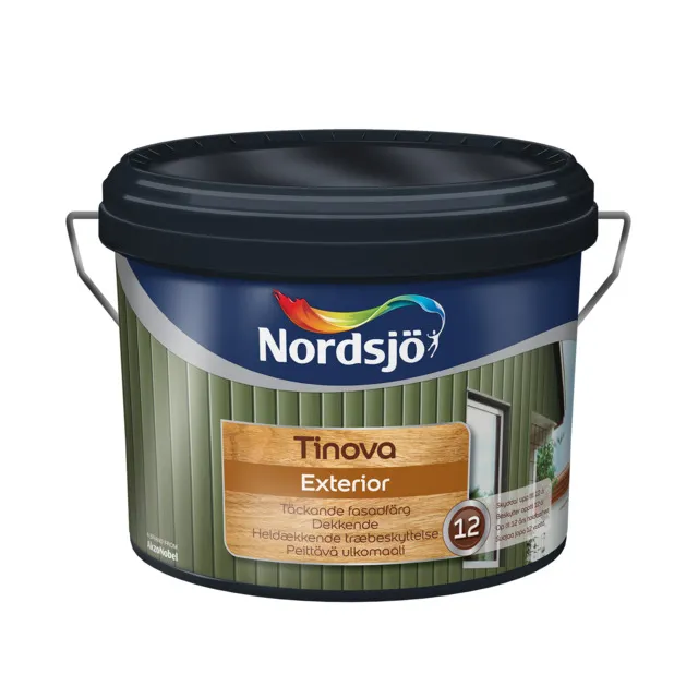 TÄCKFÄRG TINOVA 334 RÖD 2,5L VÄGGFÄRG EXTERIOR | Beijerbygg Byggmaterial