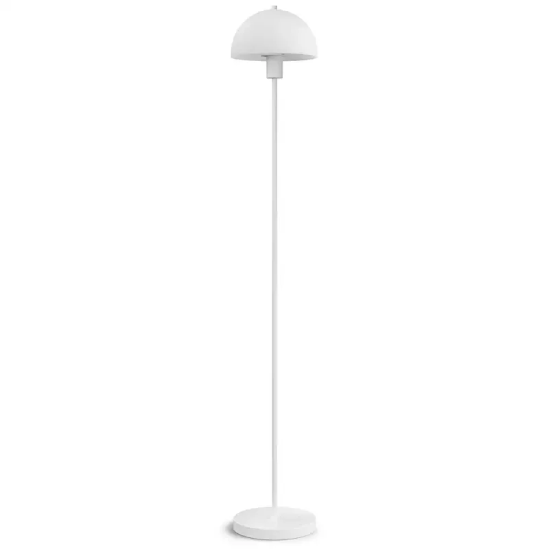 Vienda Golvlampa Vit/Opal – Herstal – Vardagsrum – Metall