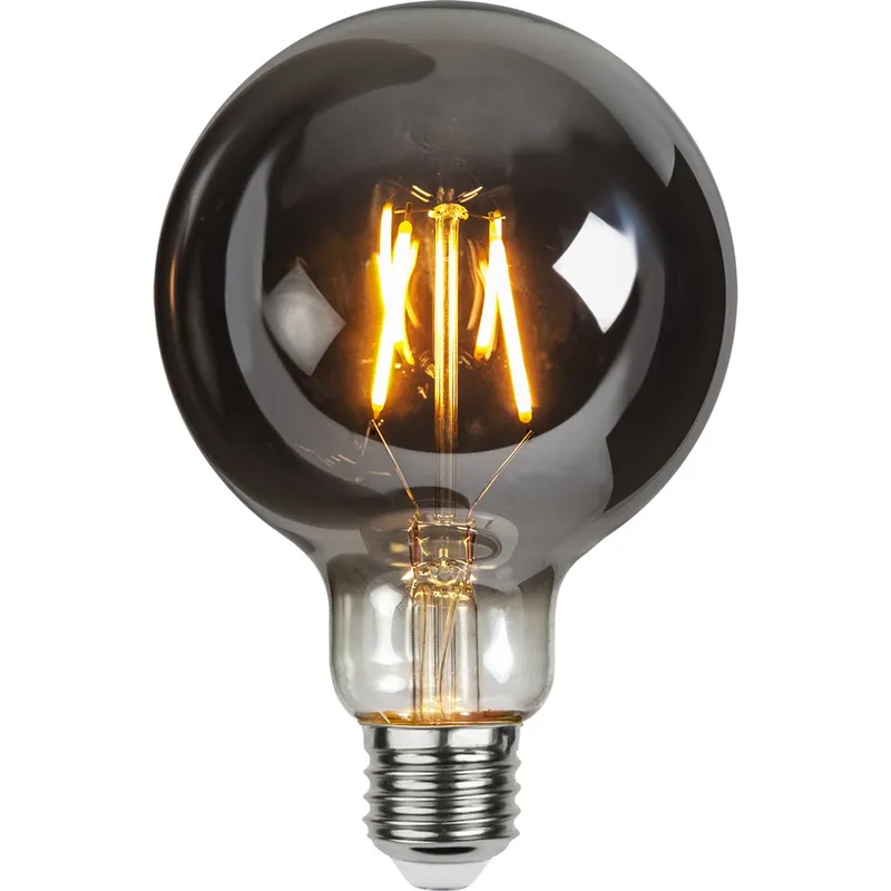 LED-lampa E27 glob Plain Smoke, 1.8W