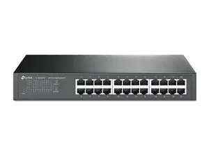TP-Link TL-SG1024D - Switch - 24 x 10/100/1000 - skrivbordsmodell, rackmonterbar