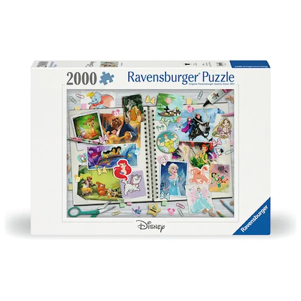 Disney Scrapbook Pussel 2000 Bitar Ravensburger