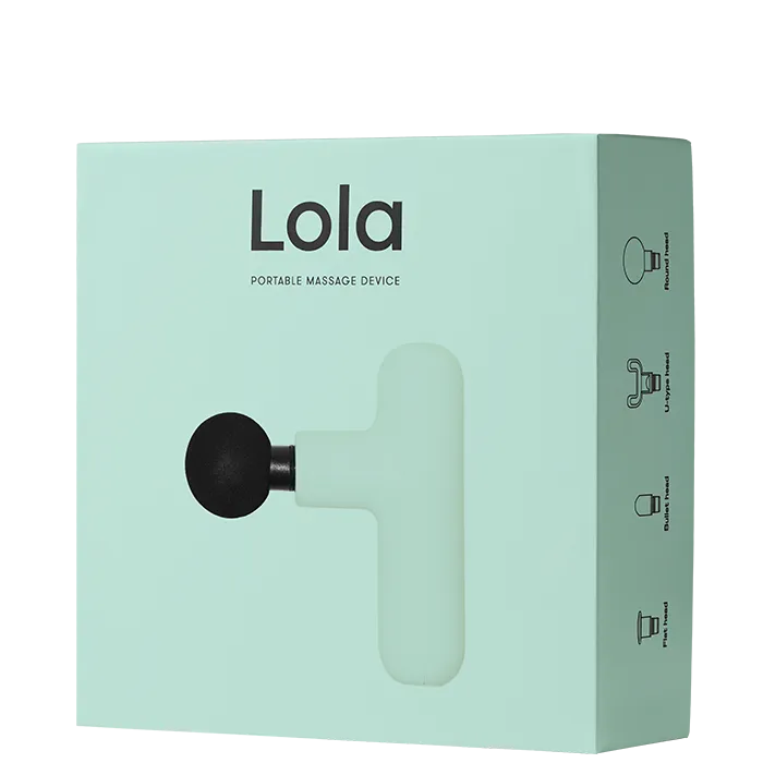 Lola Massage Gun Mint Cream