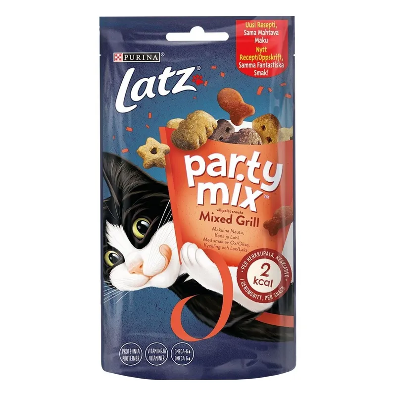 Latz Party Mix Mixed Grill Kattgodis 60g