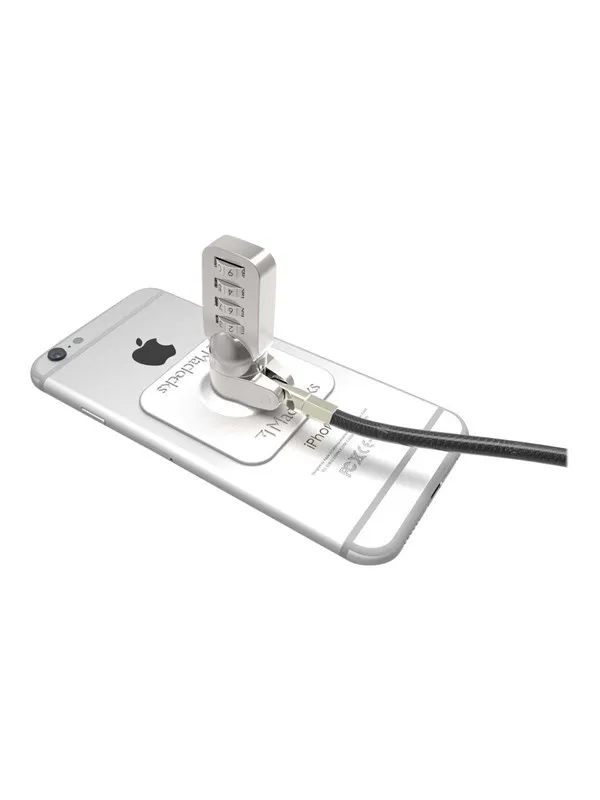 Compulocks Universal Tablet Cable Lock - 3M Plate - Silver Combination Lock