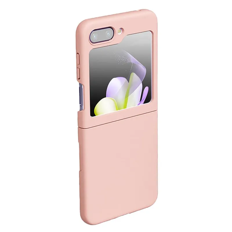 Samsung Galaxy Z Flip 5 – Stötdämpande matt fast PC-skal