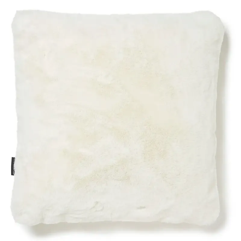 Skinnwille, Fluffy Kuddfodral 45×45 cm Ivory