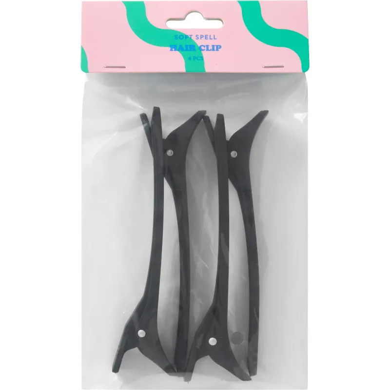 Soft Spell Hair Clips - 4 Pack