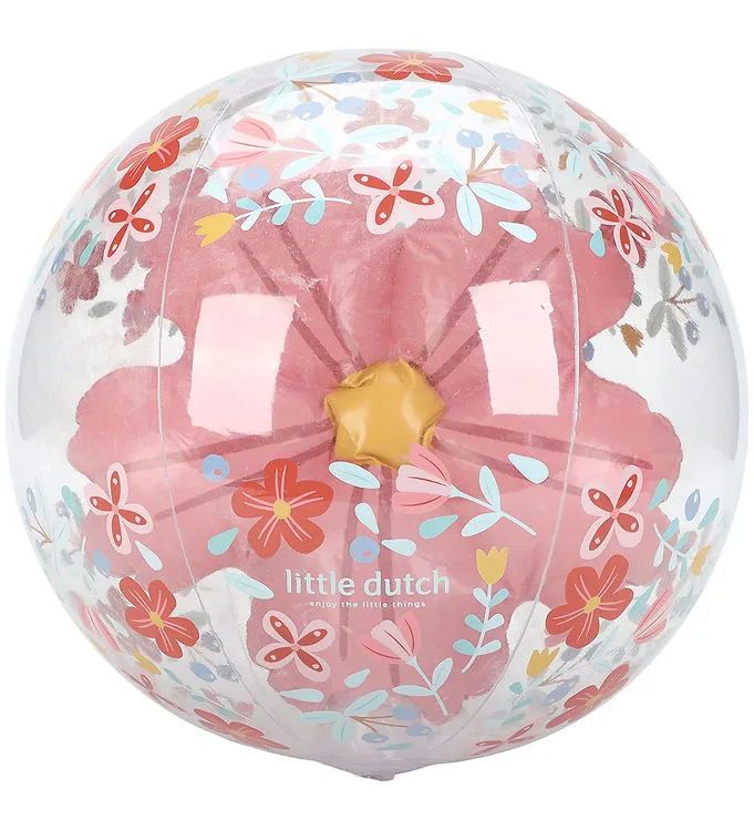 Badboll Rosa Blomma 3D Little Dutch