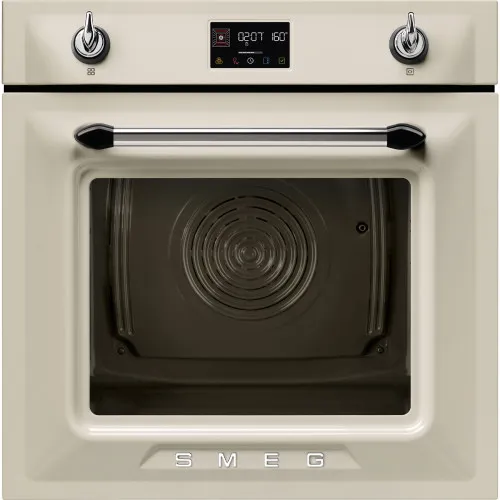 Inbyggnadsugn 68 L ångfunktion SOP6902S2PP Smeg Victoria cre