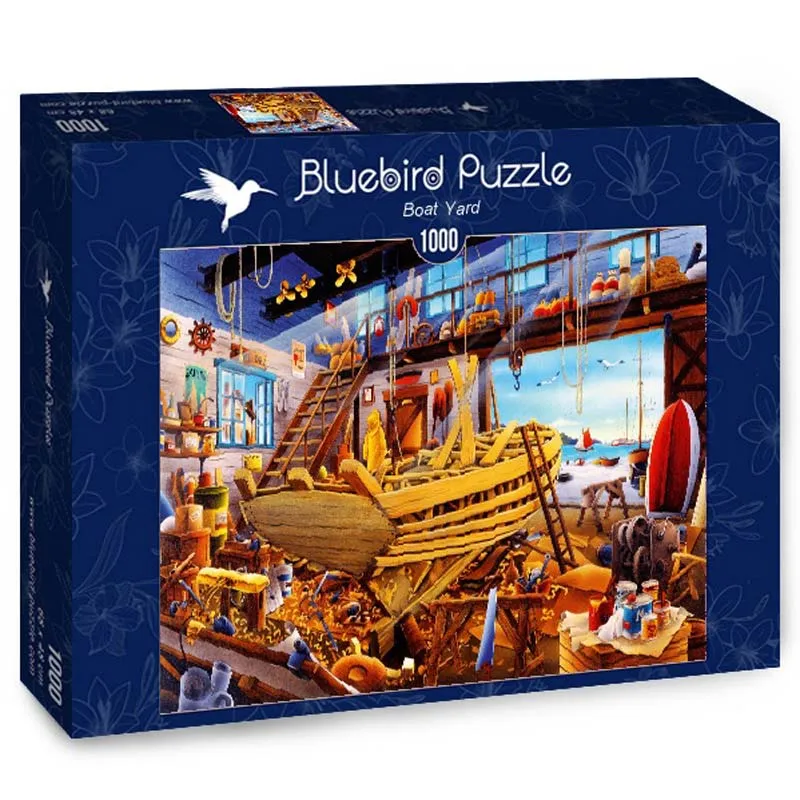 Pussel – Båtvarv 1000 bitar