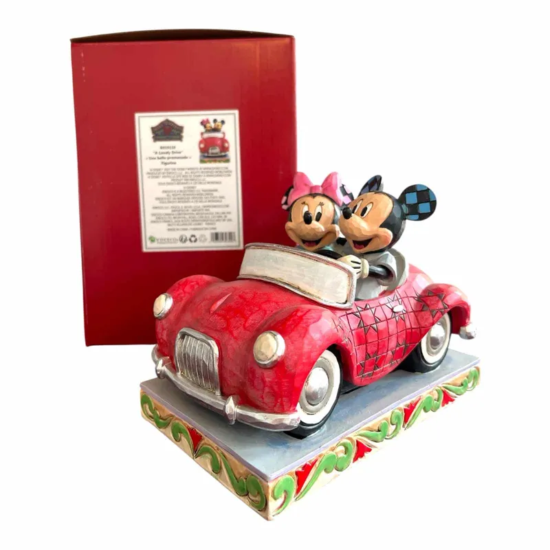 Disney Figur Musse & Mimmi åker bil