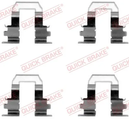 Monteringssats, bromsbelägg QUICK BRAKE 109-1255