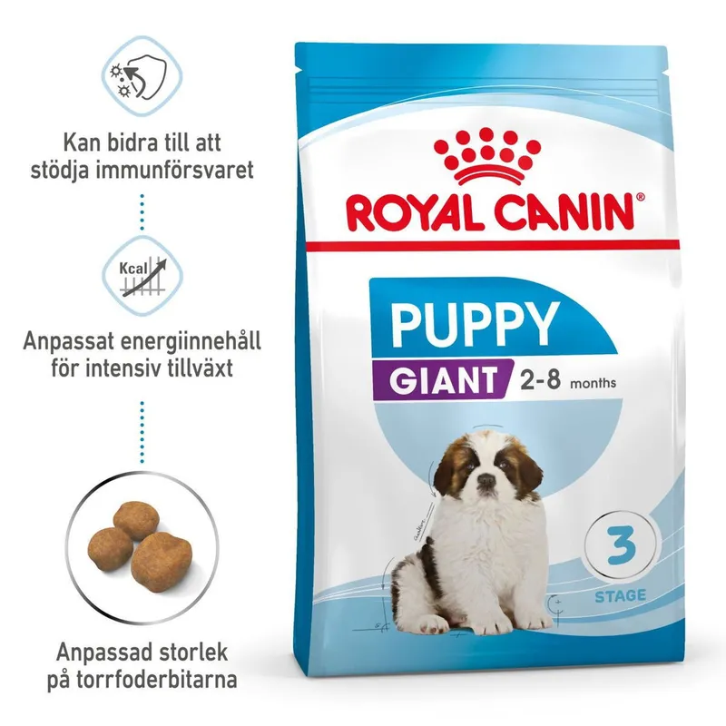 Giant Puppy Torrfoder för hund - 3,5 kg
