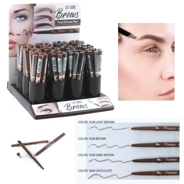 Ögonbrynspenna – Eyebrow pen – Twist brows pen (#9909)