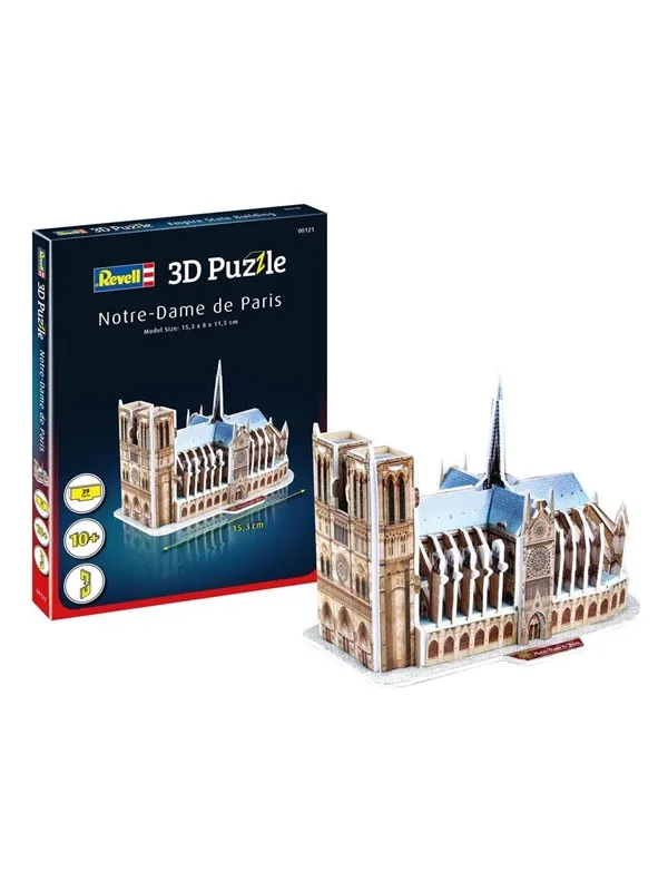Revell 3D Puzzle Building Kit – Notre Dame 3D pusselspel