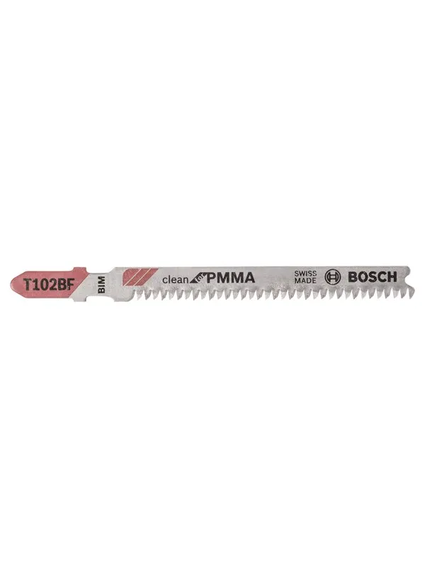 Bosch Sticksågsblad T 102 BF Clean for PVC