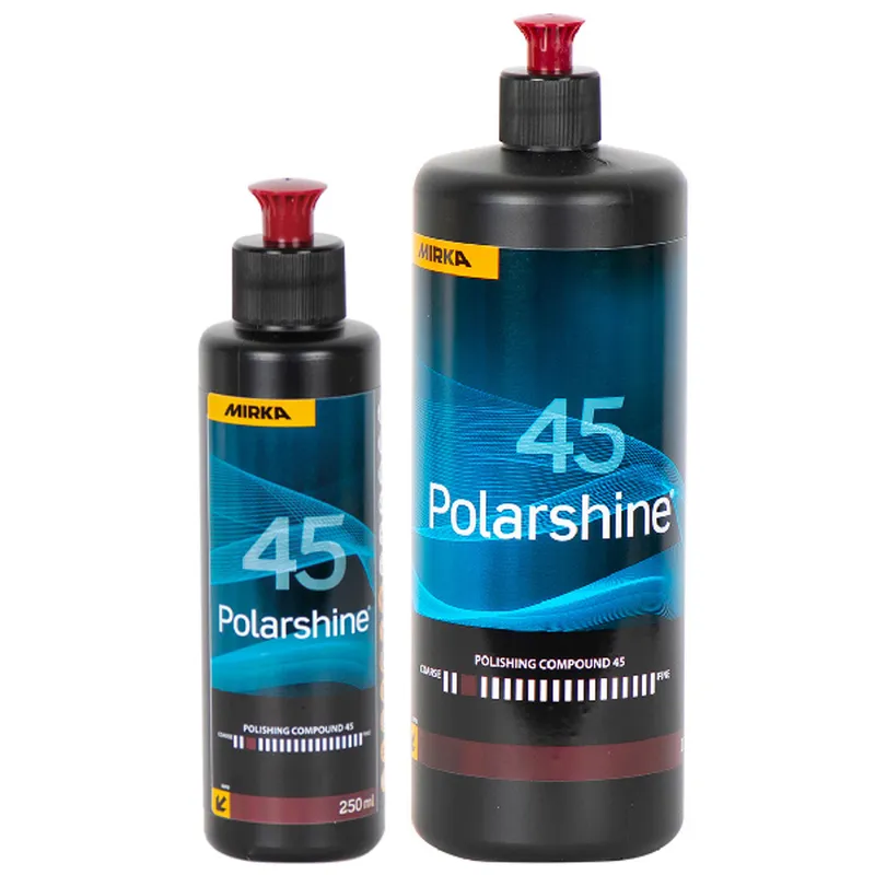 Polermedel MIRKA Polarshine 45, Grovrubbing, 250 ml