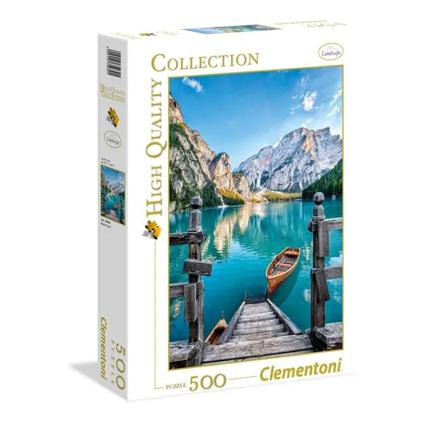 Pussel – Lago di Braises, Italien 500 Bitar