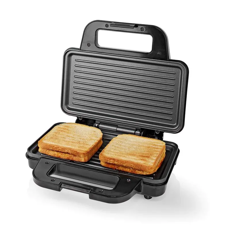 Smörgåsgrill | 900 W | 26.8 x 14.5 cm | Automatisk temperaturkontroll | Aluminium / Plast