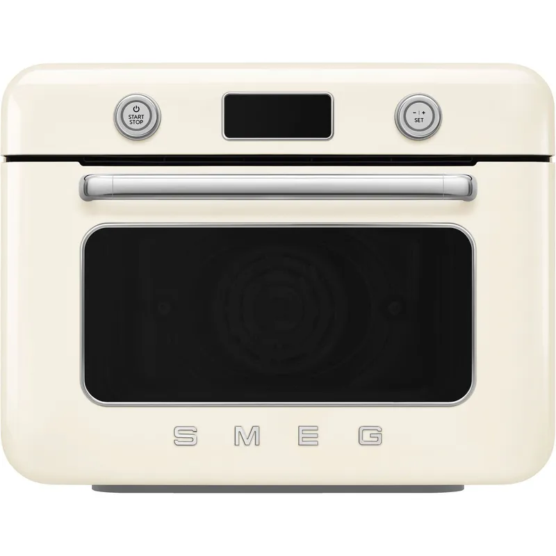 Smeg COF01CREU Fristående ångugn, creme