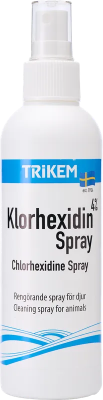 Bakteriehämmande Klorhexidin Spray - 200 ml
