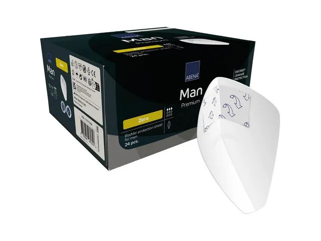 Inkoskydd ABENA Man Zero 18,4x18cm 24/fp